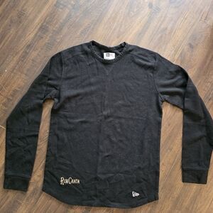 RumChata x New Era Black Long-Sleeve Crewneck Shirt